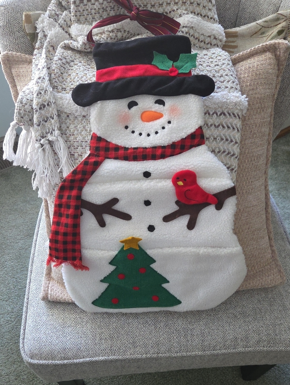 Vintage Hallmark Christmas Card Holder